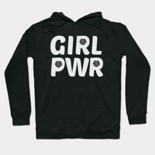 Girl Power Rose Logo Hoodie